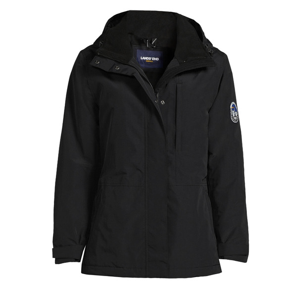 NWOT LANDS' END Women's Plus Size Squall Waterproof Insulated Winter Jacket 1X - Picture 1 of 5